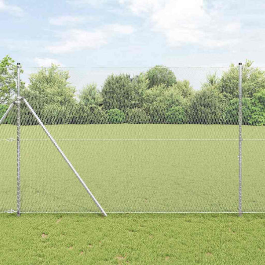 Hatszögletű kerítés talajrögzítő 50 x 1,6 m Horganyzott Acél