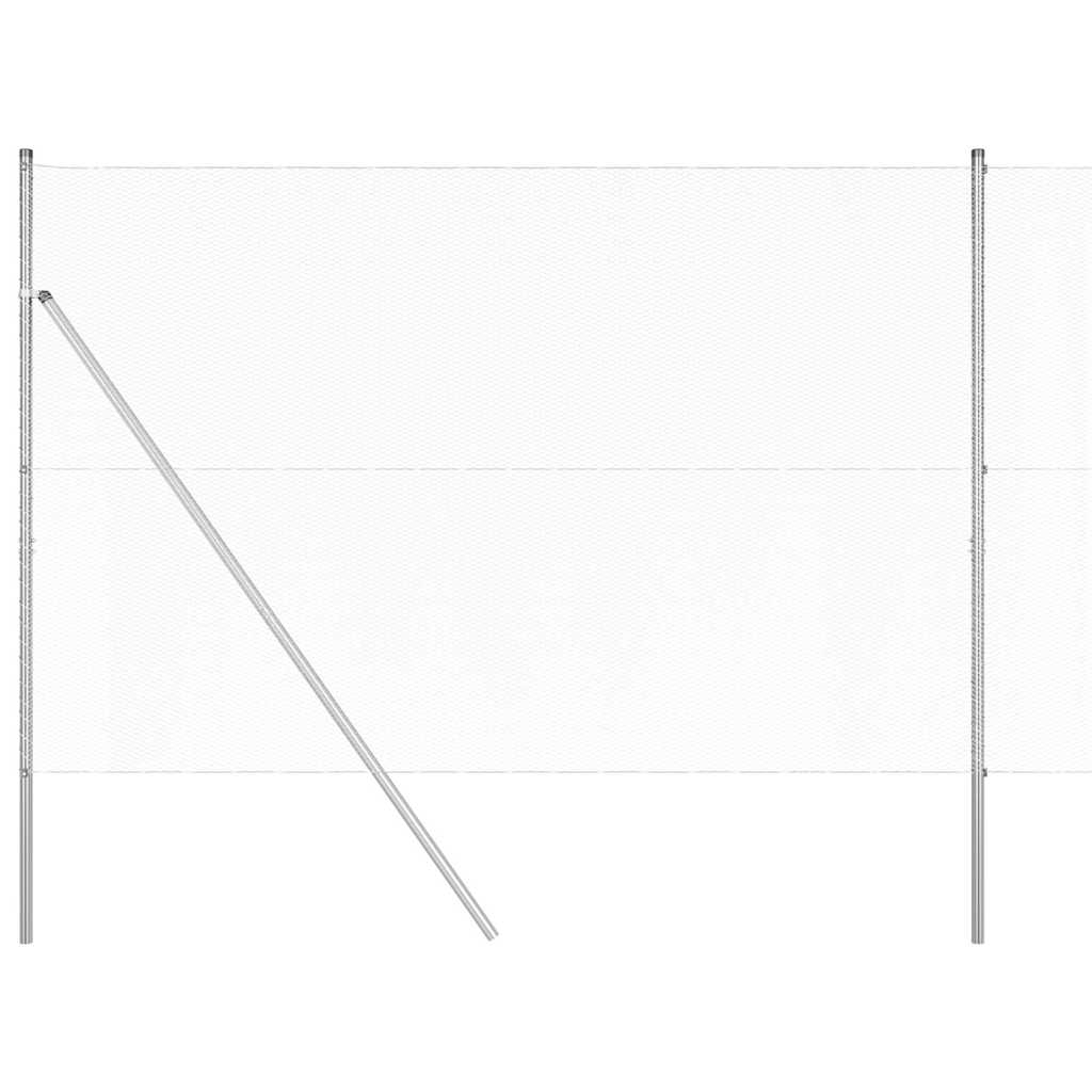 Hatszögletű kerítés talajrögzítő 50 x 1,6 m Horganyzott Acél