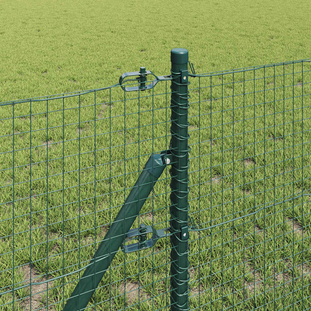 Hegesztett dróthálós kerítés talaj rögzítés 10 x 0,8 m Zöld