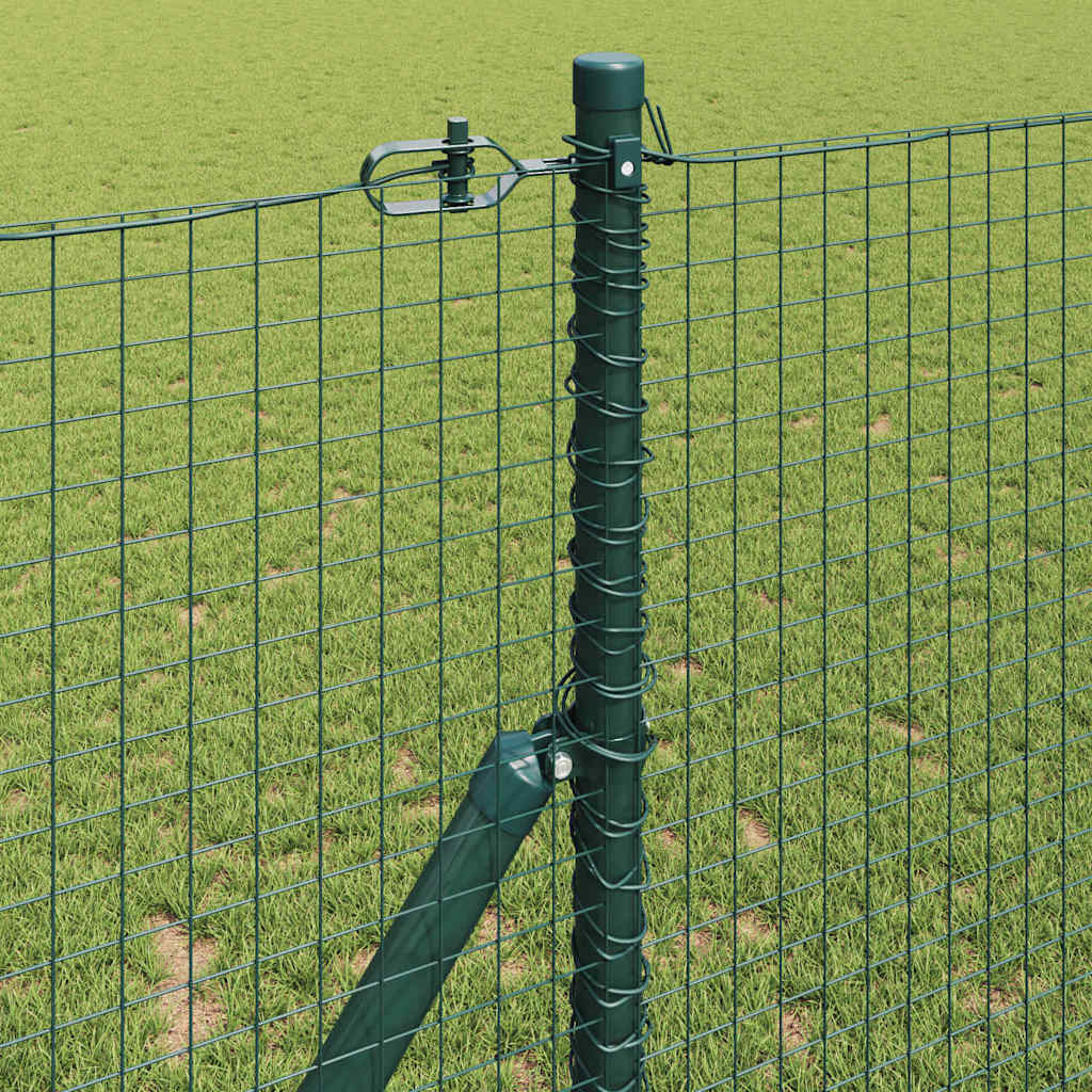 Hegesztett dróthálós kerítés talaj rögzítés 10 x 1,4 m Zöld