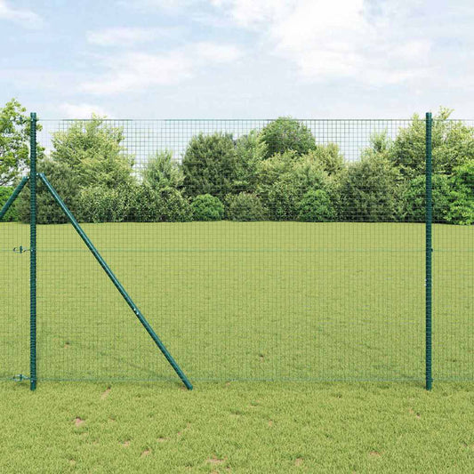 Talajra rögzíthető hegesztett drótkerítés 10 x 1,5 m (Sz x M)