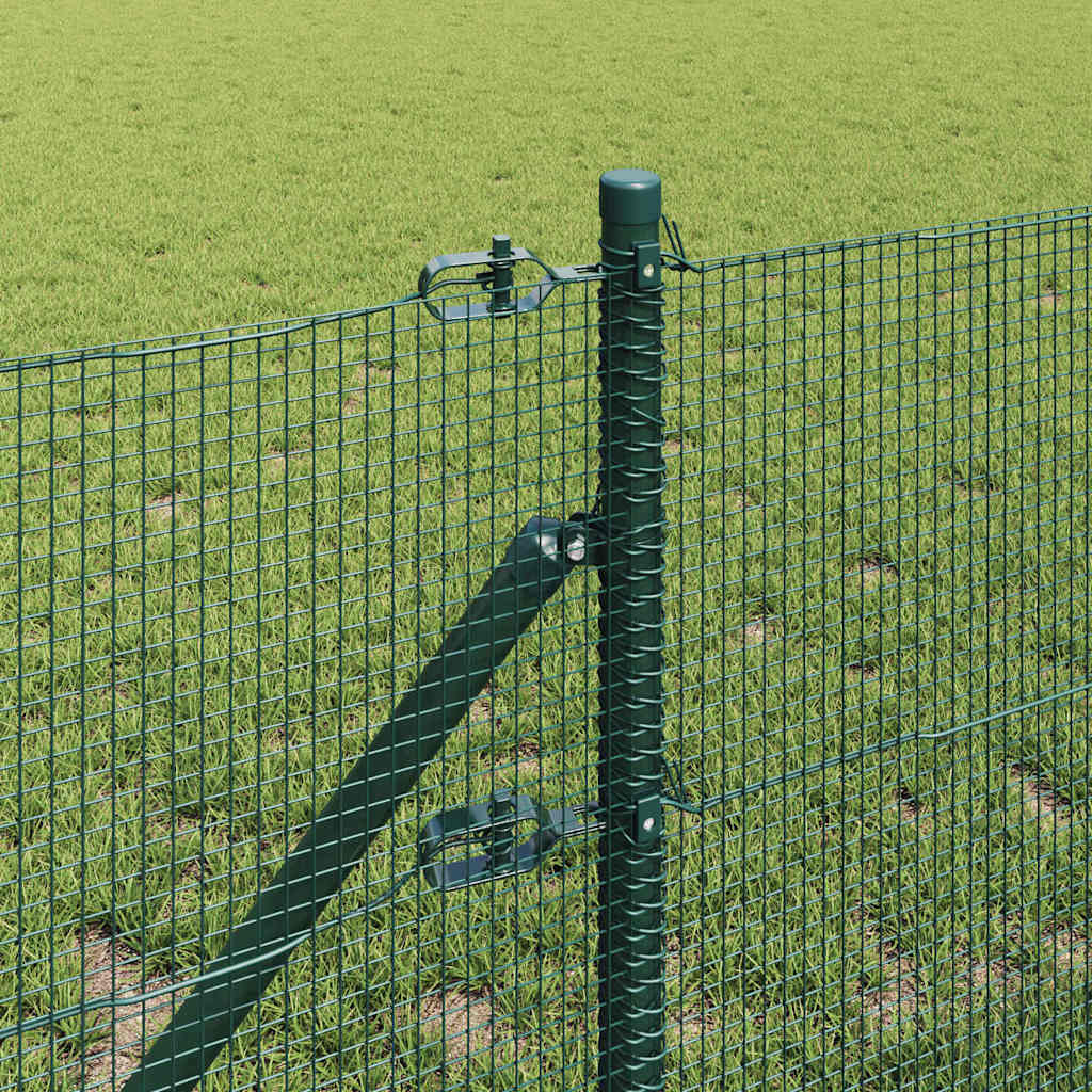 Hegesztett dróthálós kerítés talaj rögzítés 25 x 0,8 m Zöld