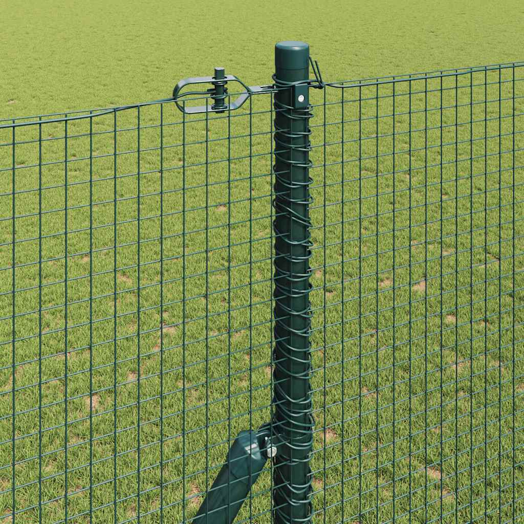 Hegesztett dróthálós kerítés talaj rögzítés 25 x 1,5 m Zöld
