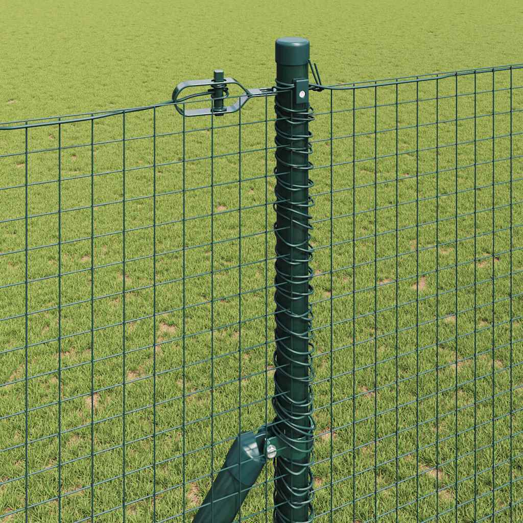 Hegesztett dróthálós kerítés talaj rögzítés 25 x 1,5 m Zöld