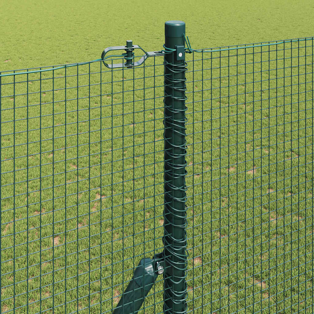 Hegesztett dróthálós kerítés talaj rögzítés 50 x 1,5 m Zöld