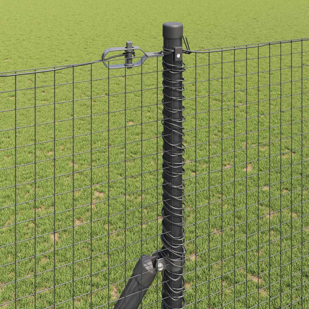 Hegesztett dróthálós kerítés talaj rögzítés 10 x 1,5 m Szürke