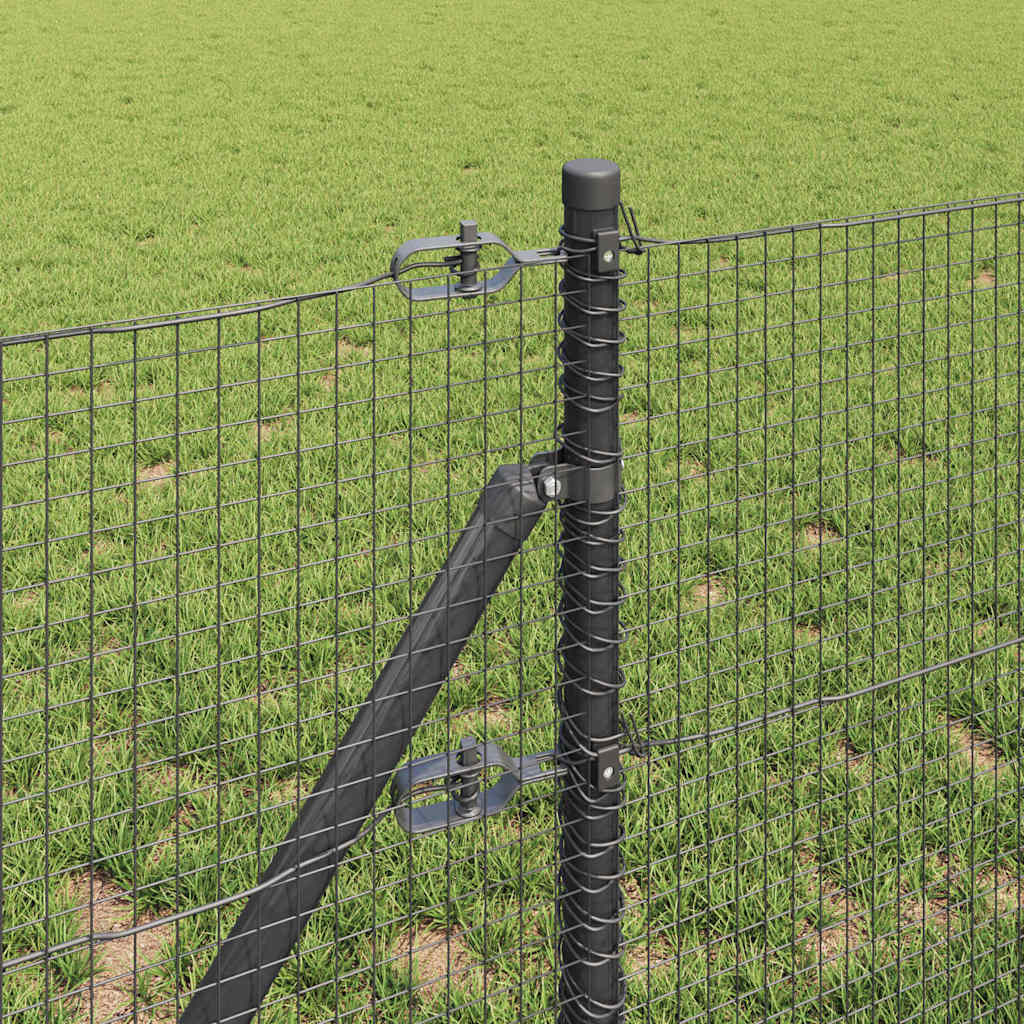Hegesztett dróthálós kerítés talaj rögzítés 100 x 0,4 m Szürke