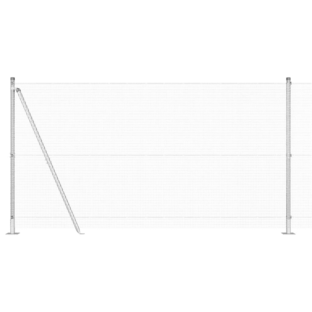 Hegesztett Drótháló Beton Alappal 10 x 1,2 m Horganyzott Acél