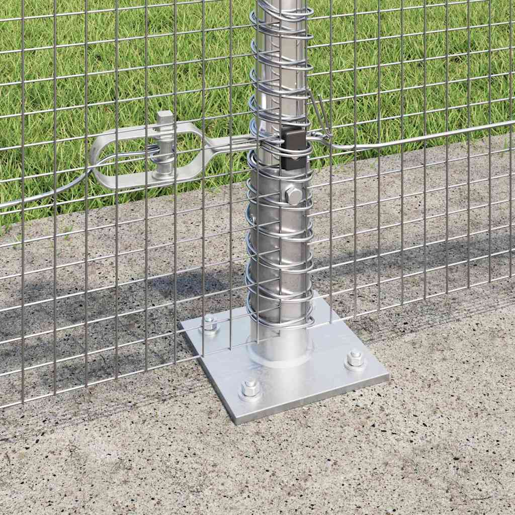 Hegesztett Drótháló Beton Alappal 25 x 0,6 m Horganyzott Acél