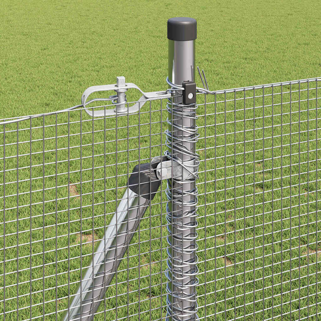 Hegesztett Drótháló Beton Alappal 25 x 0,8 m Horganyzott Acél