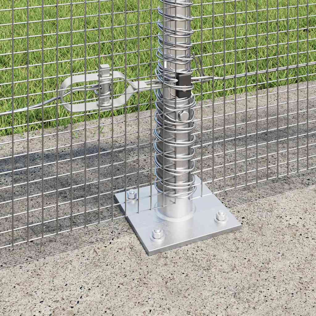 Hegesztett Drótháló Beton Alappal 25 x 1 m Horganyzott Acél