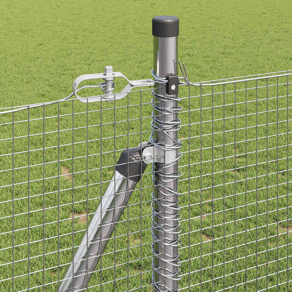 Hegesztett Drótháló Beton Alappal 25 x 1 m Horganyzott Acél