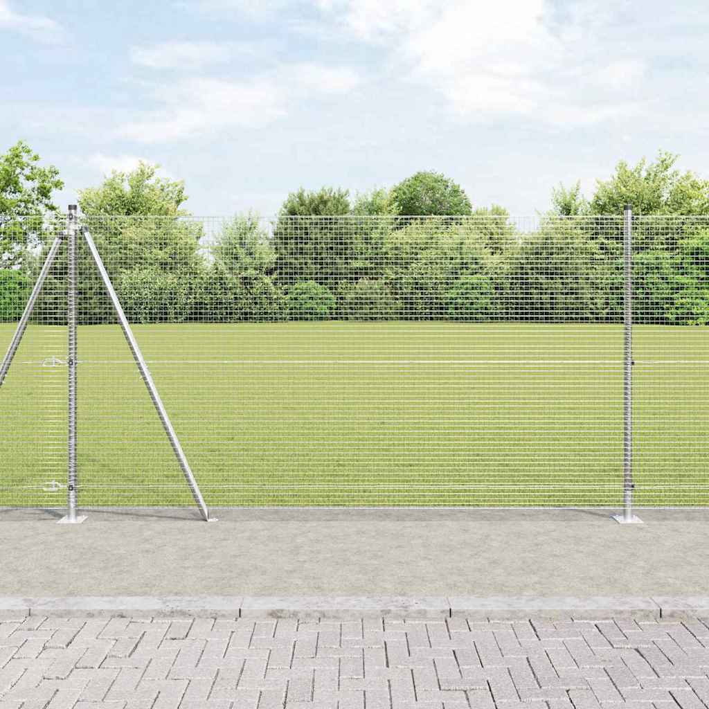 Hegesztett Drótháló Beton Alappal 25 x 1,2 m Horganyzott Acél