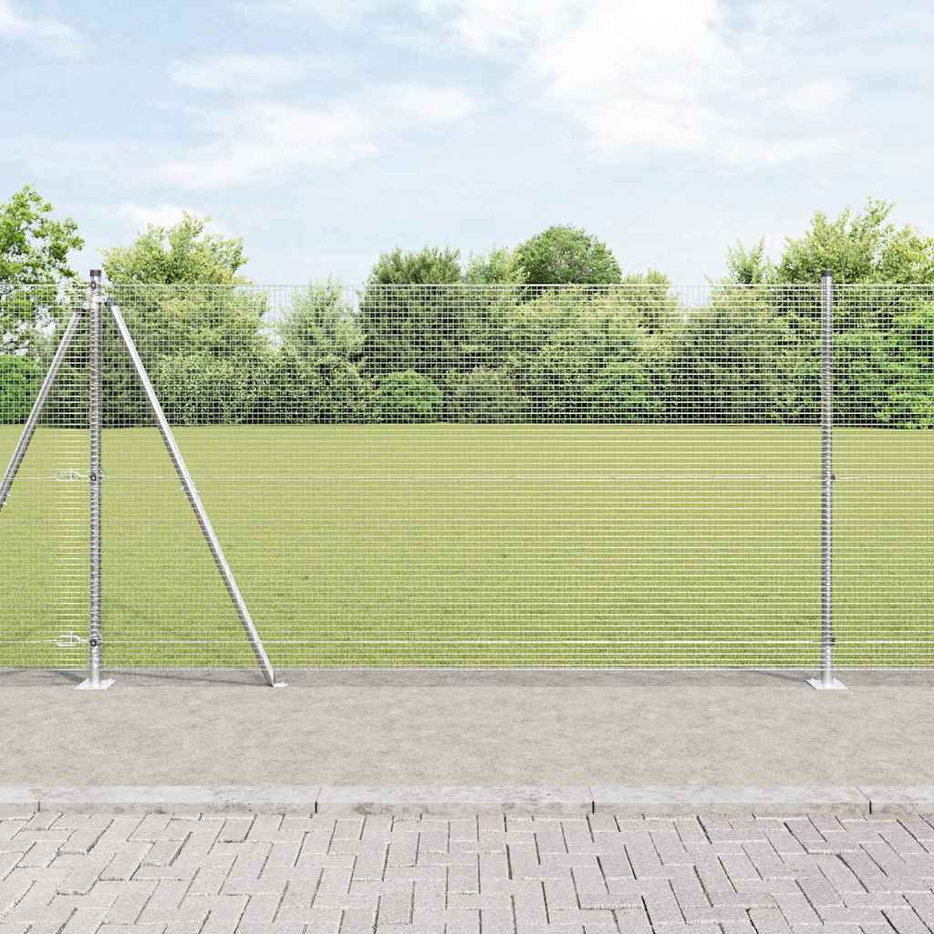 Hegesztett Drótháló Beton Alappal 50 x 1,2 m Horganyzott Acél