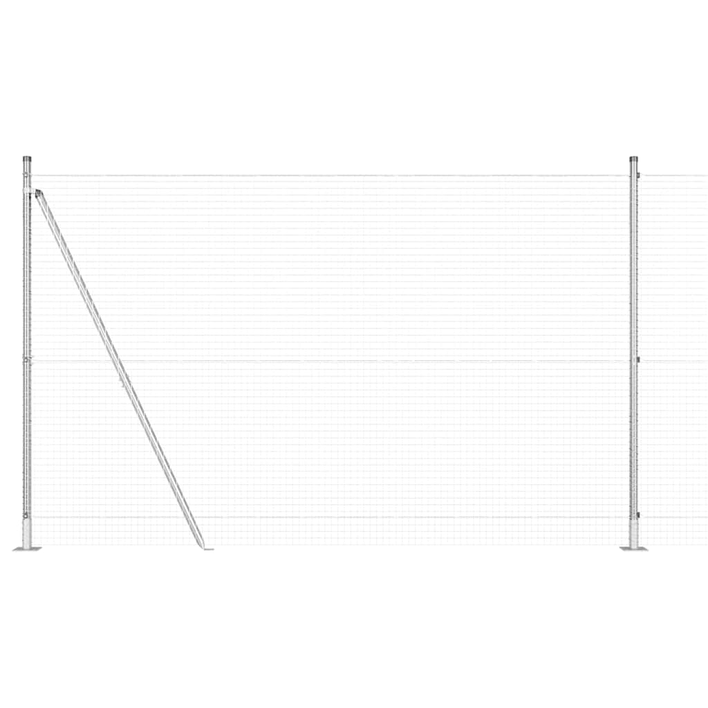 Hegesztett Drótháló Beton Alappal 50 x 1,4 m Horganyzott Acél