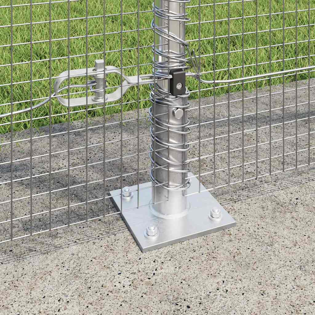 Hegesztett Drótháló Beton Alappal 50 x 1,6 m Horganyzott Acél