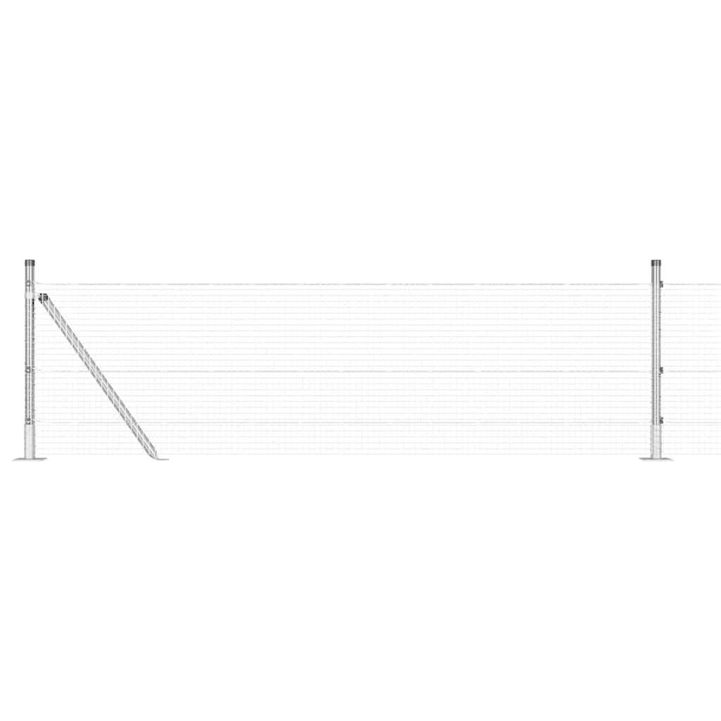 Hegesztett Drótháló Beton Alappal 100 x 0,6 m Horganyzott Acél