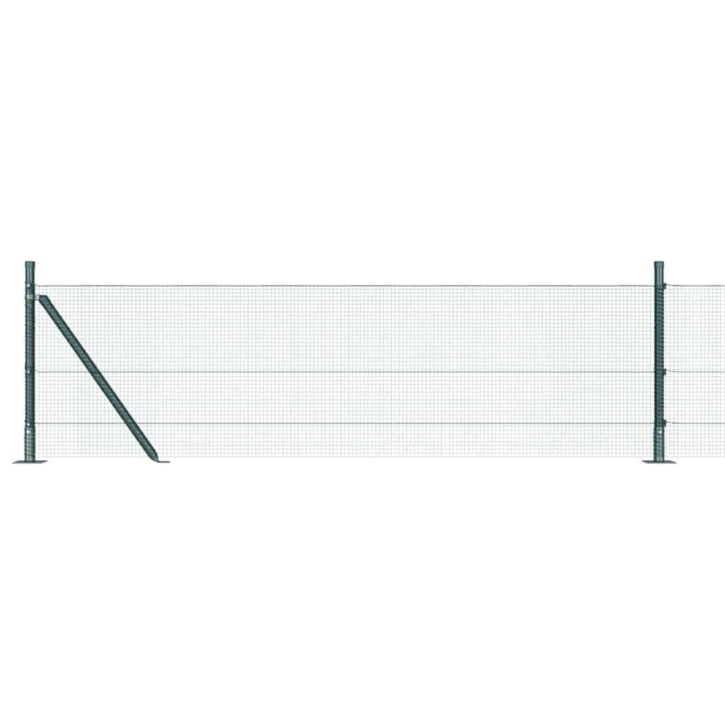 Hegesztett Drótháló Beton Alappal 10 x 0,4 m PVC-bevonatos acél