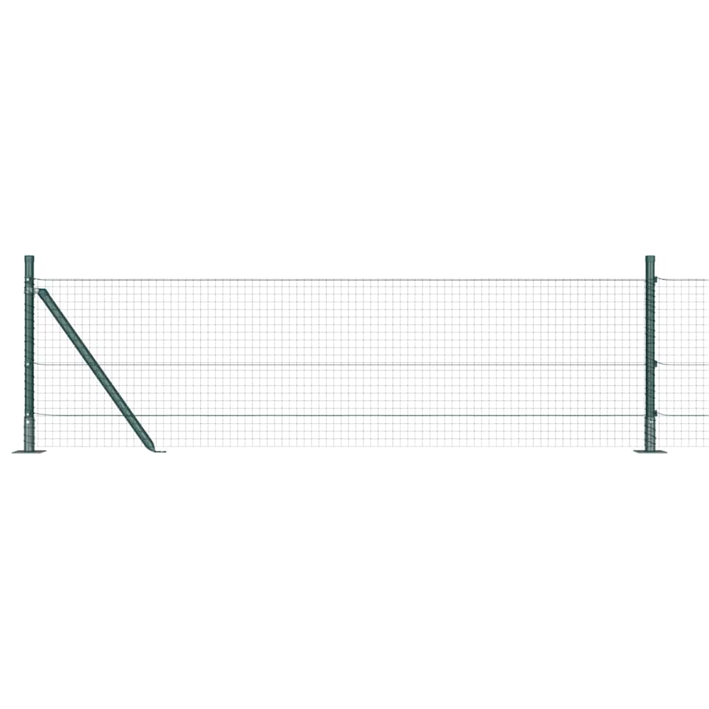 Hegesztett Drótháló Beton Alappal 10 x 0,5 m PVC-bevonatos acél