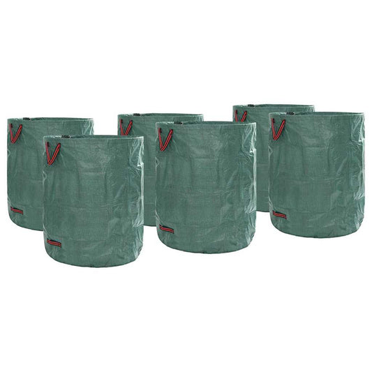 Kerti hulladéktáskák 12 pcs Zöld 79 x 79 x 99,5 cm Polipropilén