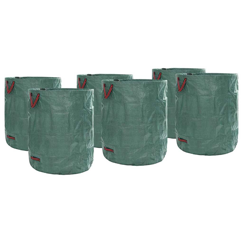 Kerti hulladéktáskák 12 pcs Zöld 79 x 79 x 99,5 cm Polipropilén