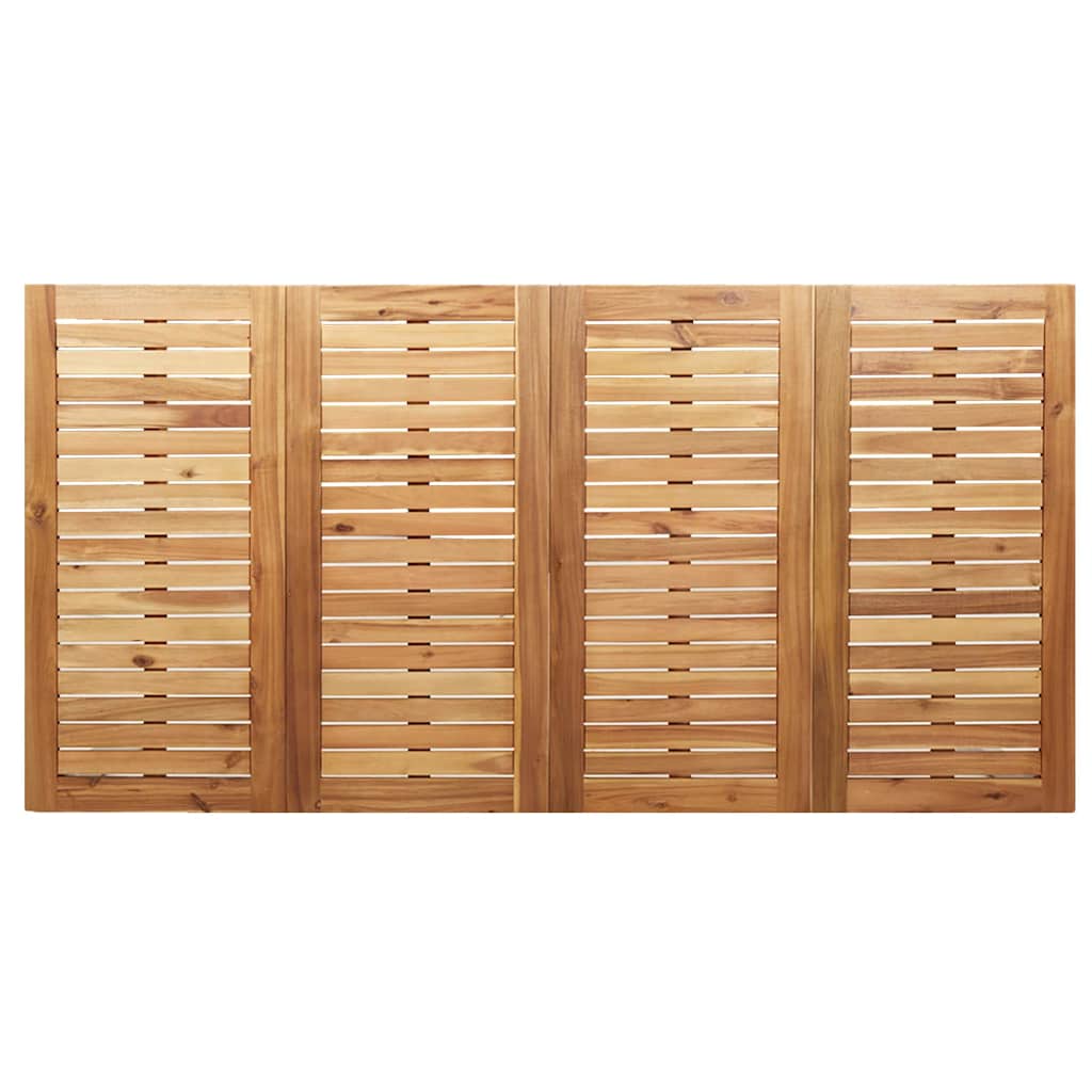 ÉtkezőAsztal Barna 200 x 90 x 75 cm Tömör Akácfa