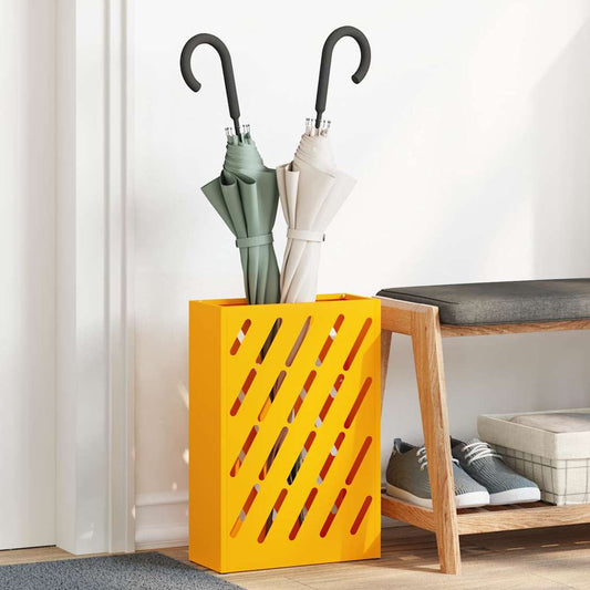 Napernyő Állvány mustársárga 28 x 12 x 41 cm Acél