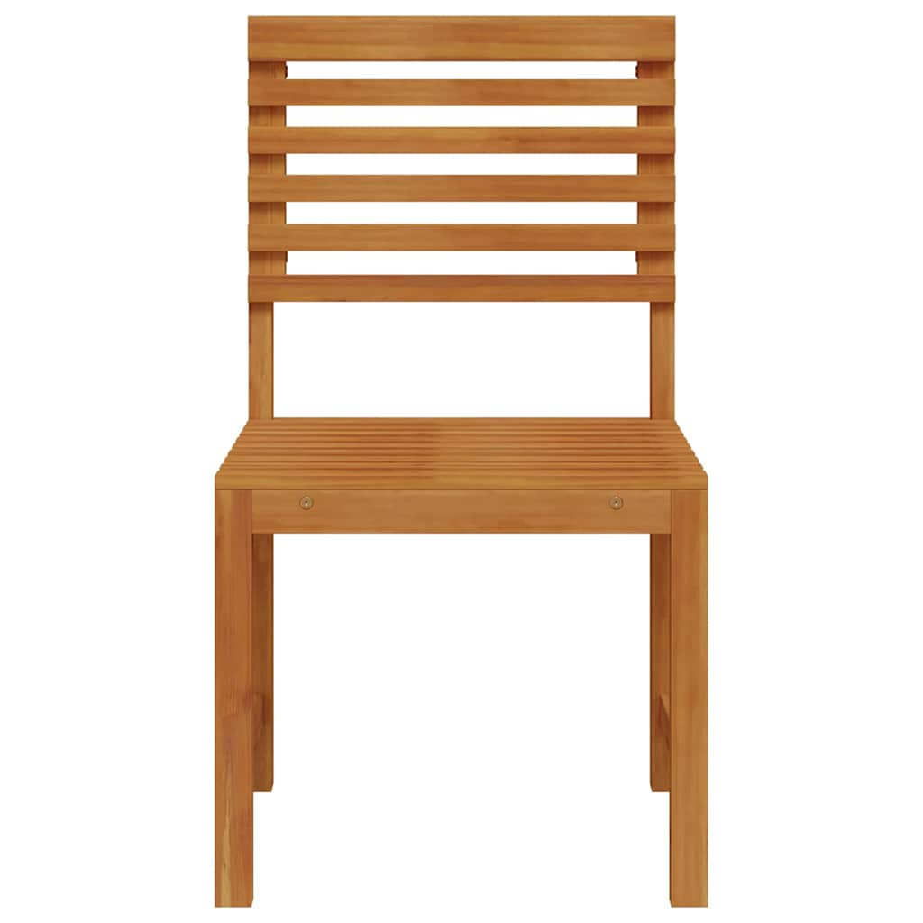Kerti Szék 2 pcs Barna 50 x 50 x 91cm Tömör akácfa