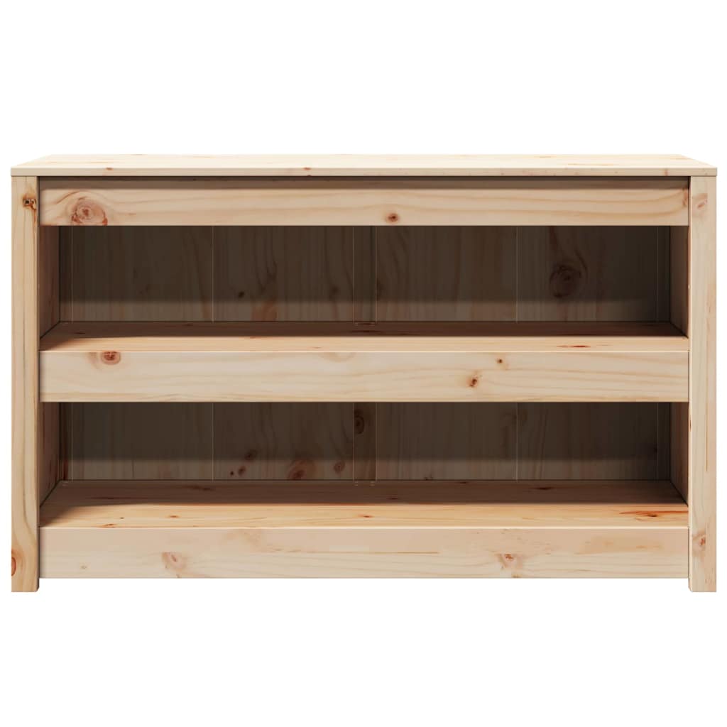 Konyhaszekrény polcokkal MEPPEL Barna Tölgy 106 x 55 x 64 cm