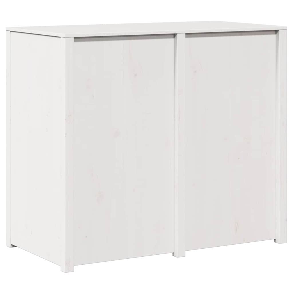 Konyhaszekrény MEPPEL Fehér 106 x 55 x 92 cm Tömör fenyőfa