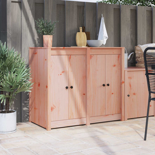 Konyhai ajtó MEPPEL 2 pcs Barna 50 x 9 x 82 cm tömör duglászfa