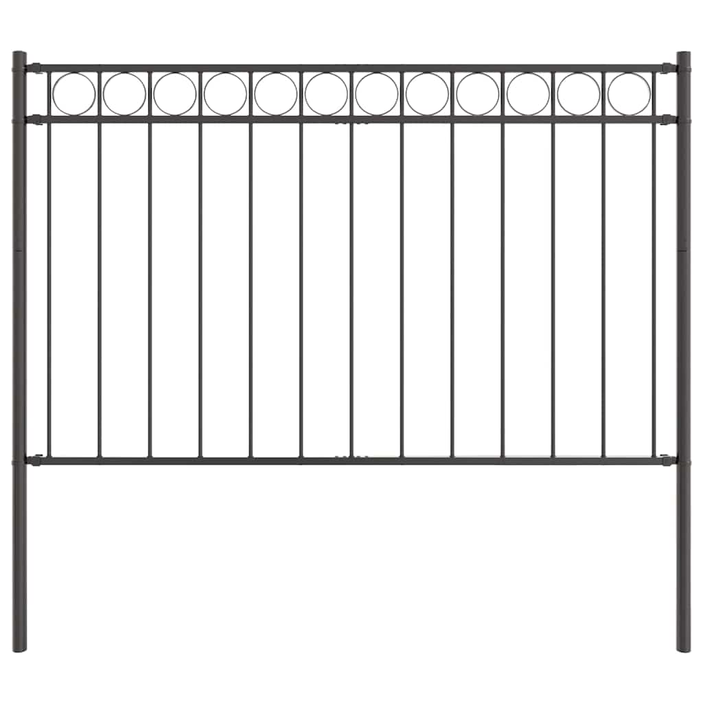 Kerítéselem ASSEN Szürke 170 x 150 cm Acél