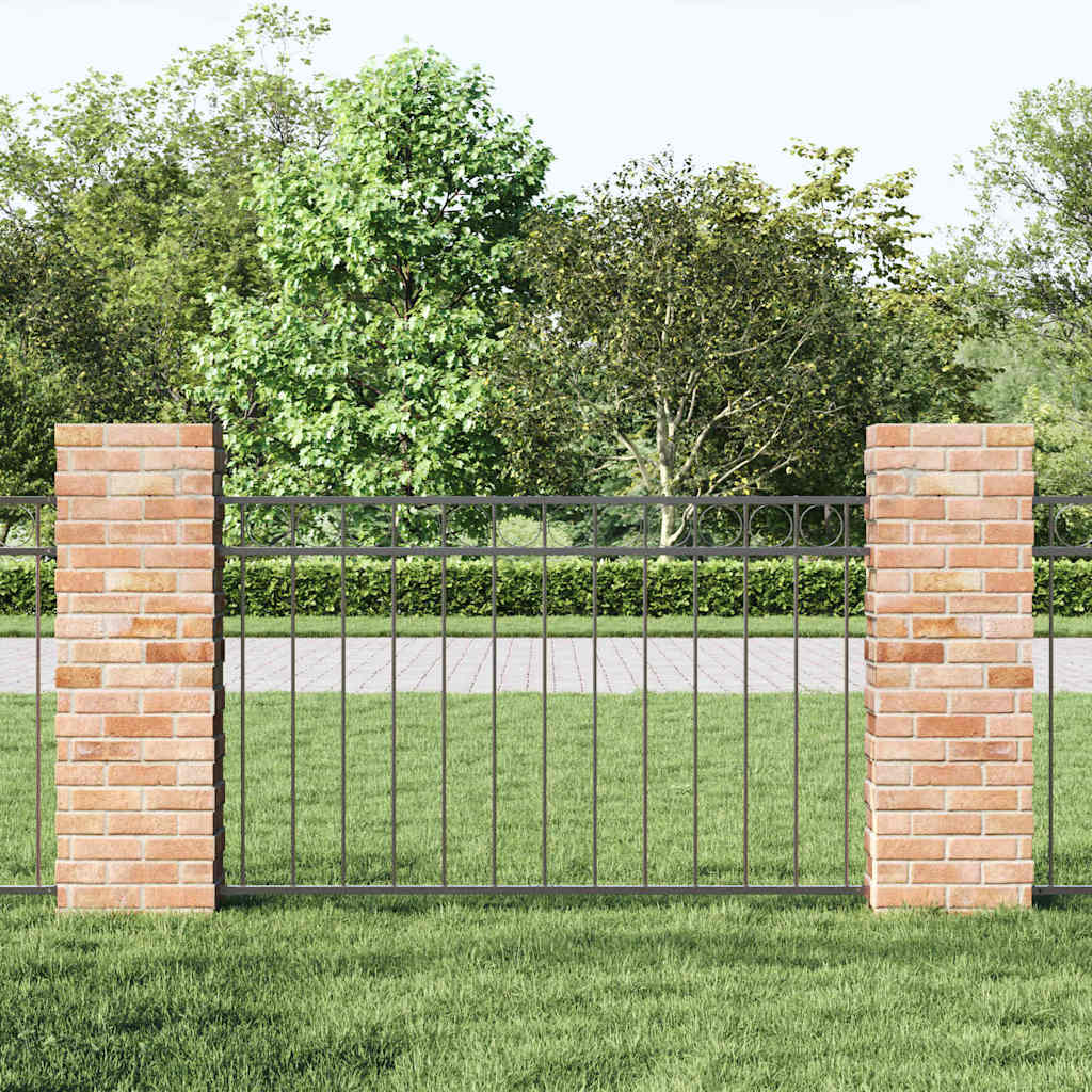 Kerítéselem ASSEN 170 x 80 cm Acél Szürke