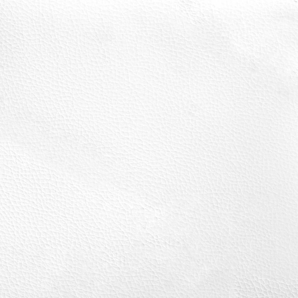 Sampon Szék Fehér és fekete 136 x 60 x 92 cm PVC