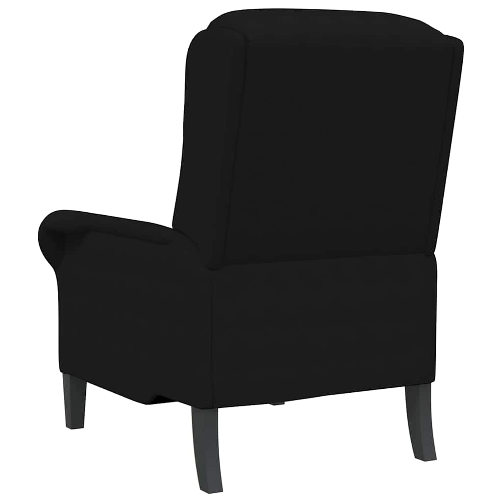 karosszék Fekete 76 x 94 x 102 cm Mikroszálas