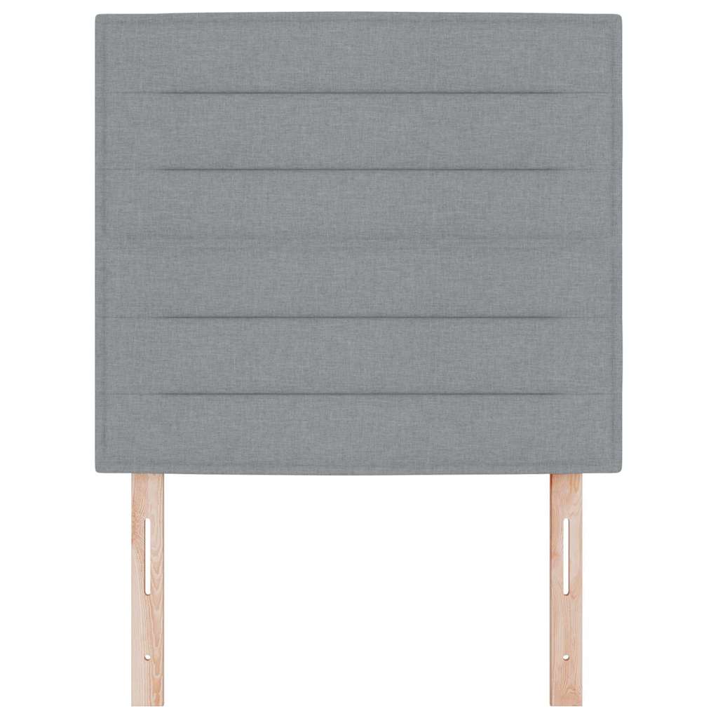 Fejtámla Világosszürke 100 cm szövet