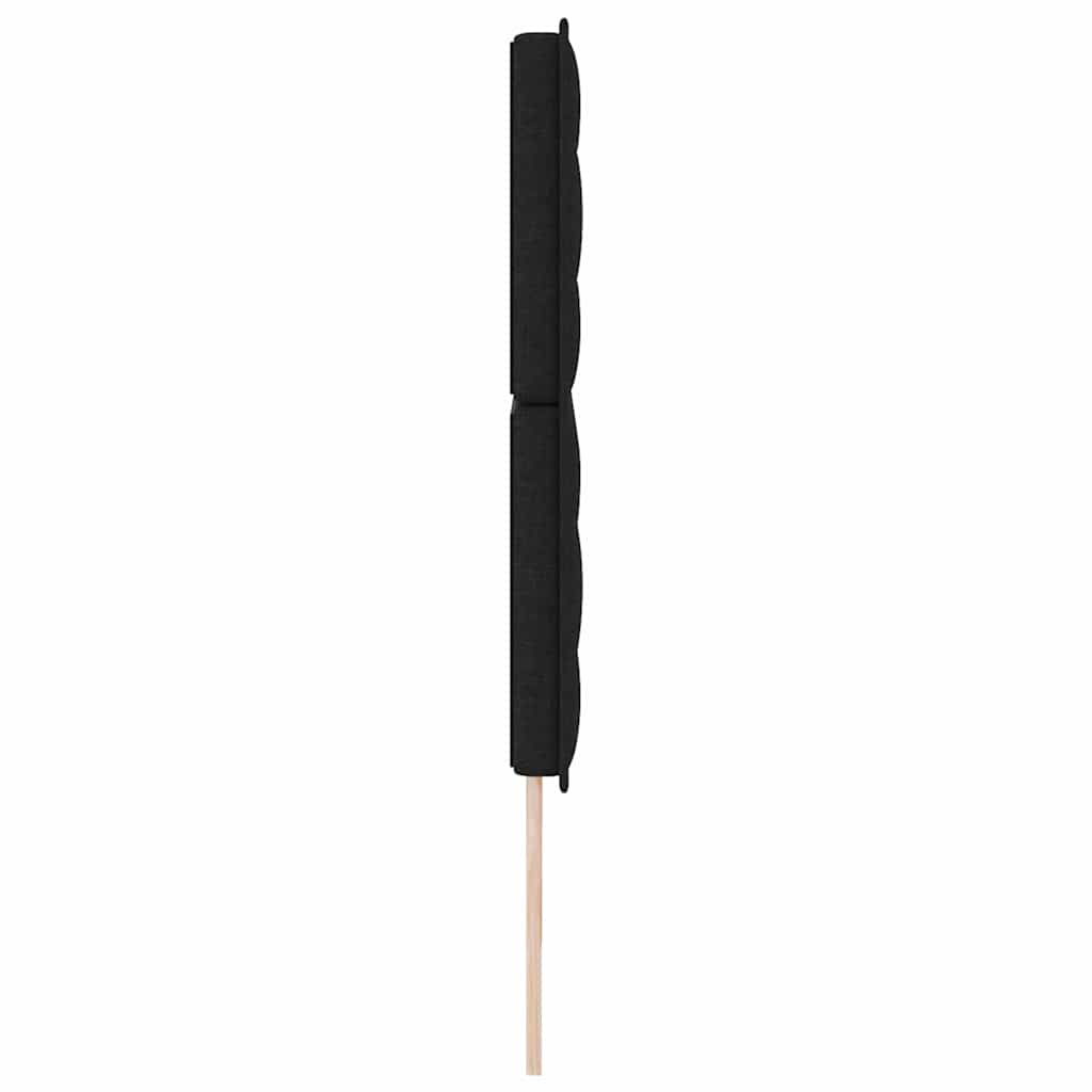Fejtámla Fekete 180 cm szövet
