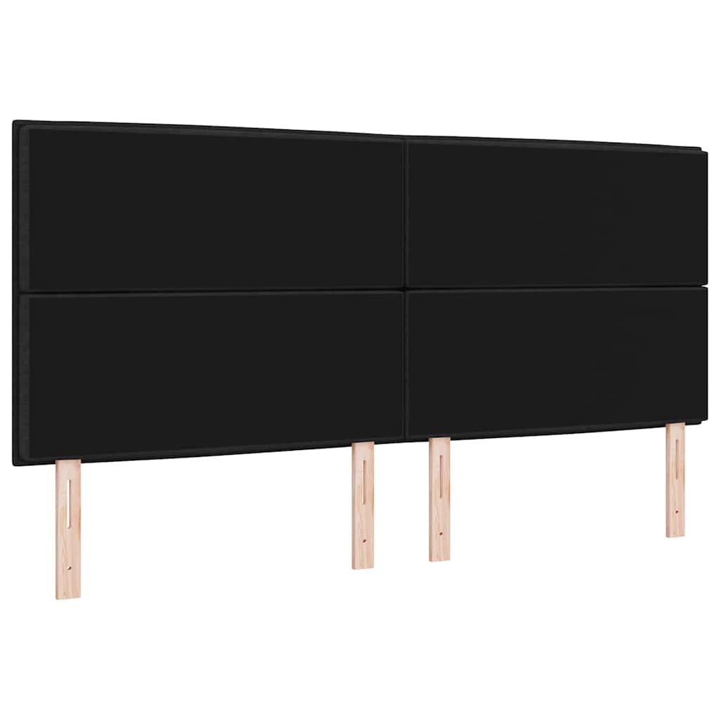 Fejtámla Fekete 200 cm szövet