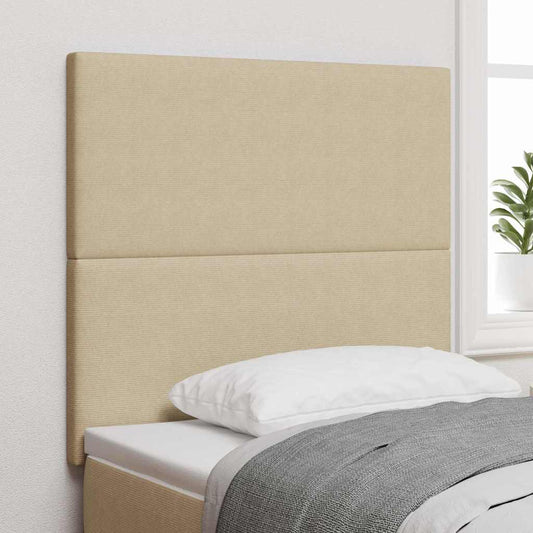 Fejtámla Világos Zöld Szürke 80 cm Bársonyos szövet