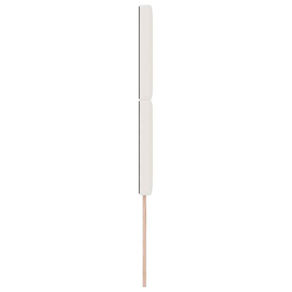 Fejtámla Krém 100 cm Bársonyos szövet