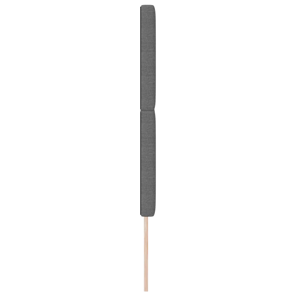 Fejtámla Világosszürke 144 cm Bársonyos szövet