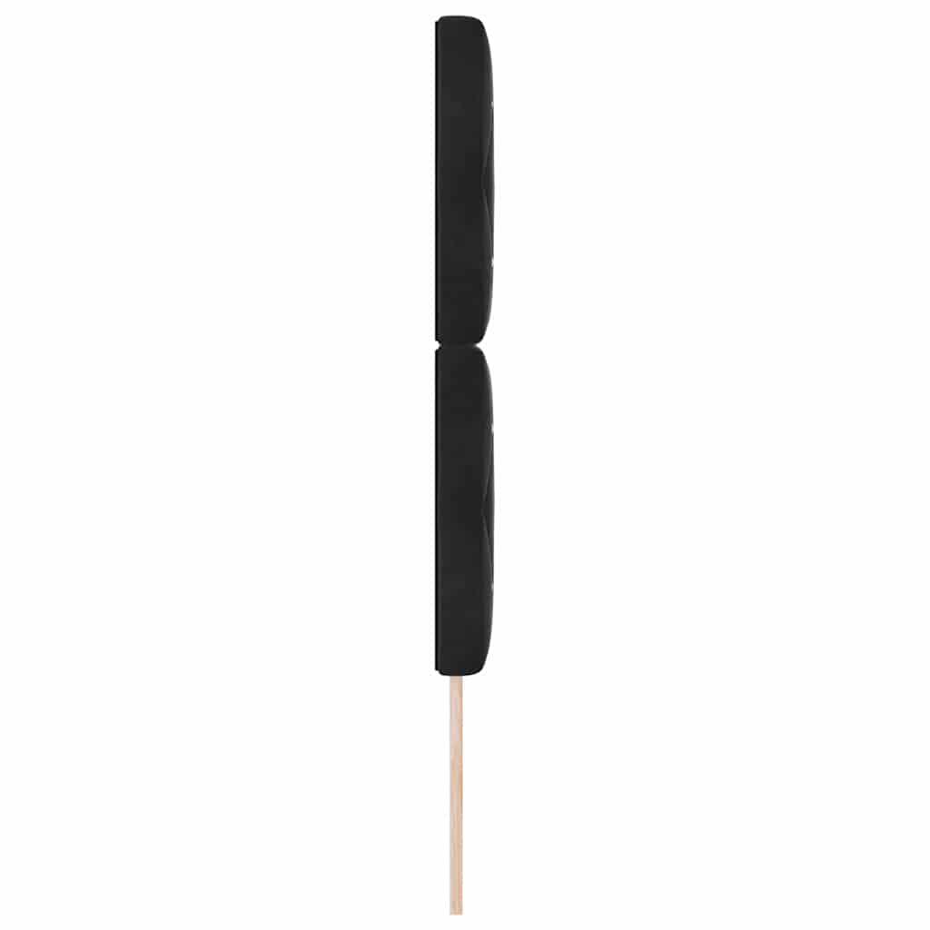 Fejtámla Fekete 80 cm Bársony