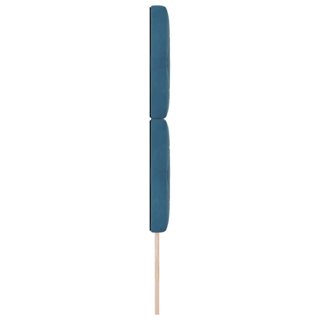 Fejtámla Sötét kék 80 cm Bársony