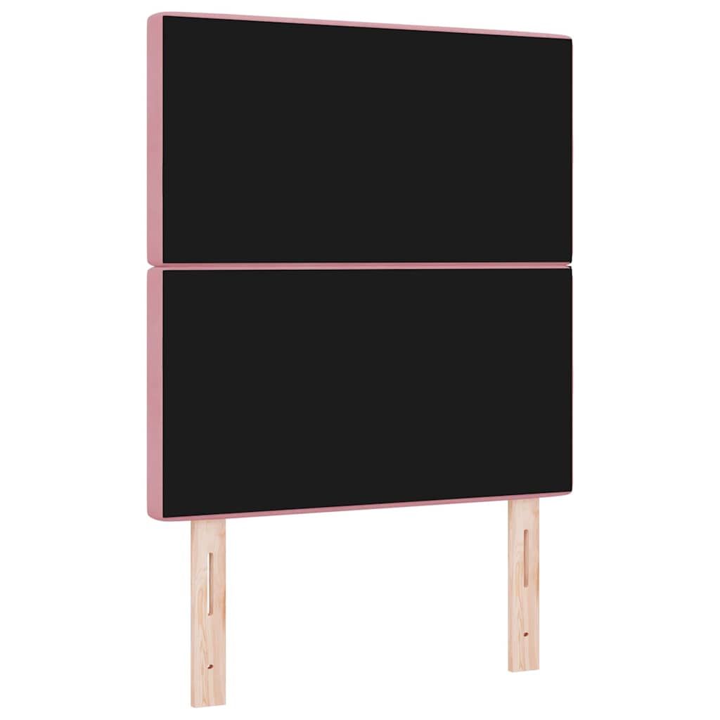 Fejtámla Rózsaszín 80 cm Bársony