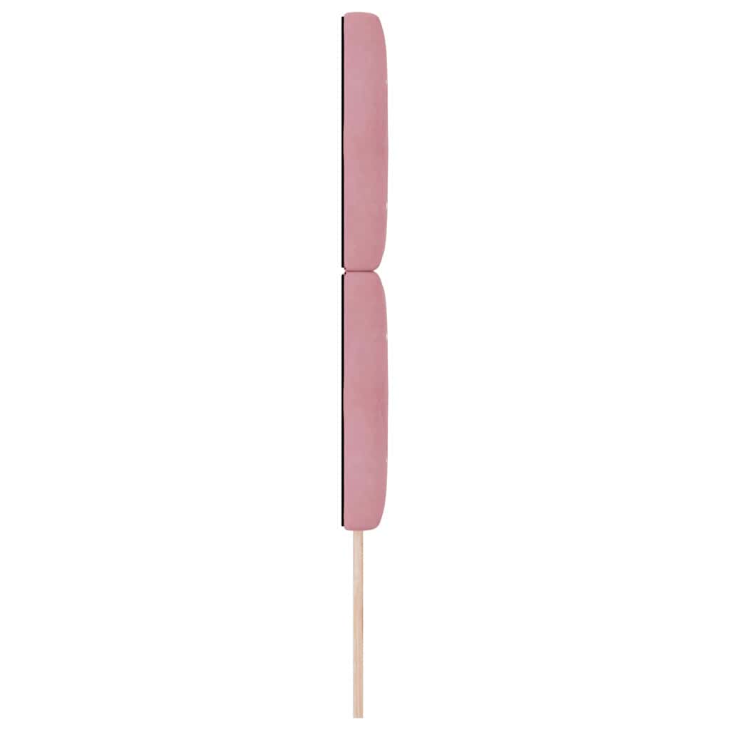 Fejtámla Rózsaszín 80 cm Bársony