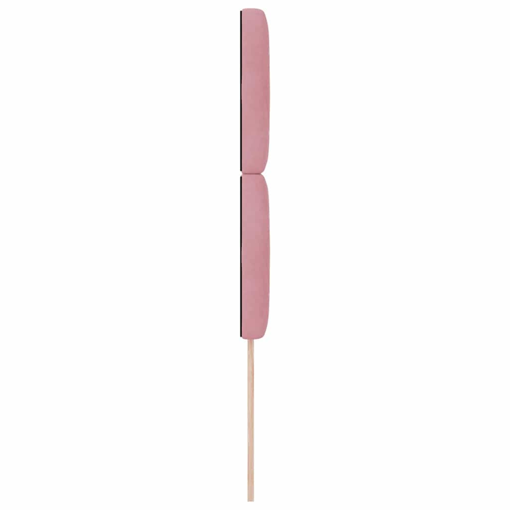 Fejtámla Rózsaszín 90 cm Bársony