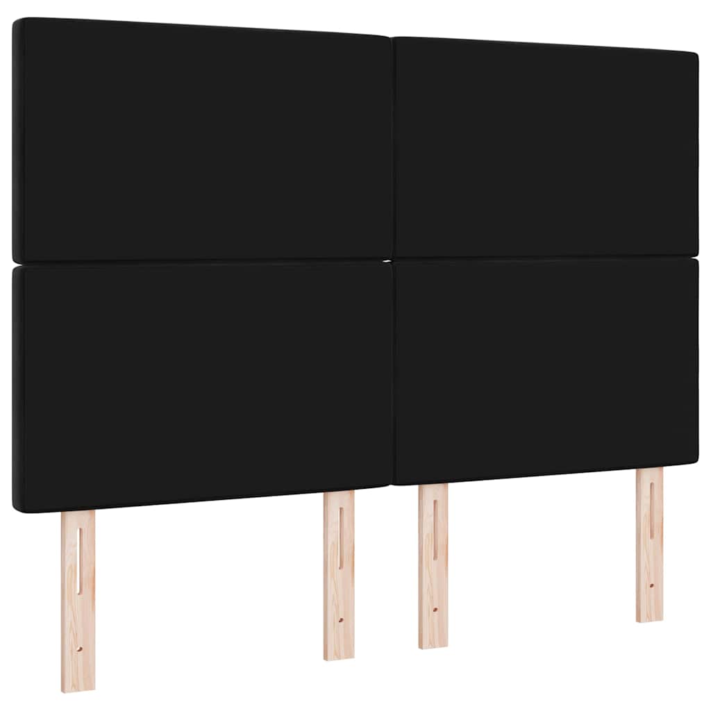 Fejtámla Fekete 160 cm Bársony