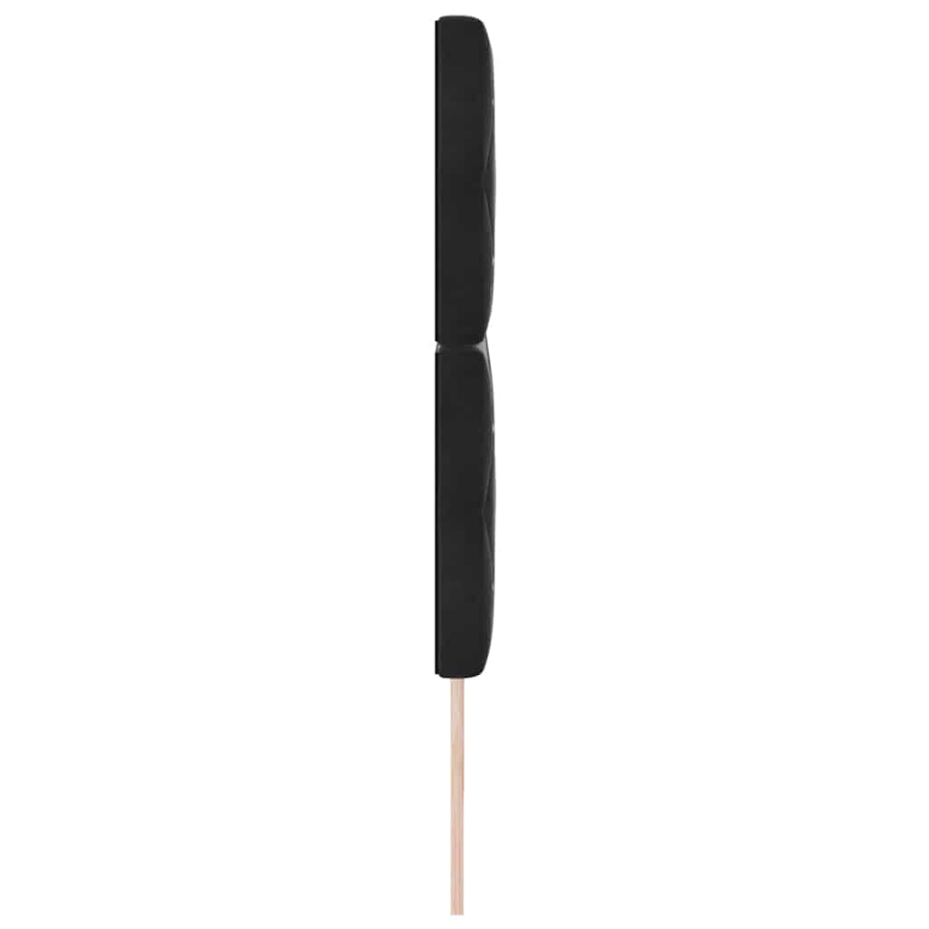 Fejtámla Fekete 200 cm Bársony
