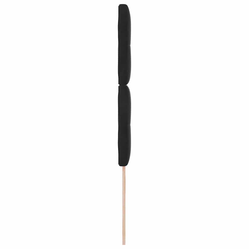 Fejtámla Fekete 80 cm Bársony