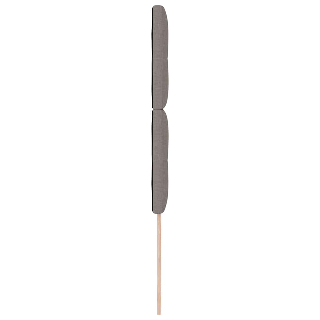 Magasságállítható ágyfej fejtámlával Tópszínű 90 cm szövet